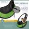 Show in main carousel: Katziela Expandable Sling Dog & Cat Carrier, Small, Green slide 4 of 6