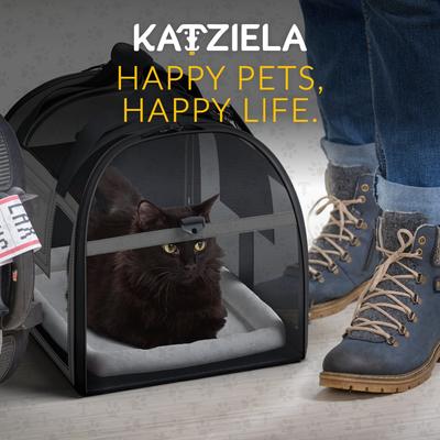 Show full view: Katziela Luxury Lorry Pro Airline Approved Bag Dog & Cat Carrier, Dark Gray, 16-in slide 8 of 10