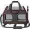 Show in main carousel: Katziela Luxury Rider Pro Removable Wheels & Double Telescopic Handle Airline-Approved Dog & Cat Carrier Bag, Black & Red slide 9 of 10
