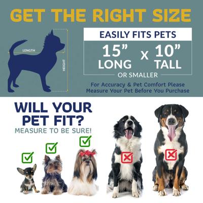 Show full view: Katziela Luxury Rider Pro Removable Wheels & Double Telescopic Handle Airline-Approved Dog & Cat Carrier Bag, Blue/Brown slide 3 of 9