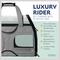 Show in main carousel: Katziela Luxury Rider Pro Removable Wheels & Double Telescopic Handle Airline-Approved Dog & Cat Carrier Bag, Gray slide 3 of 9