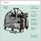 Show in main carousel: Katziela Luxury Rider Pro Removable Wheels & Double Telescopic Handle Airline-Approved Dog & Cat Carrier Bag, Gray slide 4 of 9