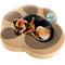 Show in main carousel: Katziela Paw Shaped Pillow Dog & Cat Bed, Coconut Brown, Medium: 30-in slide 1 of 6