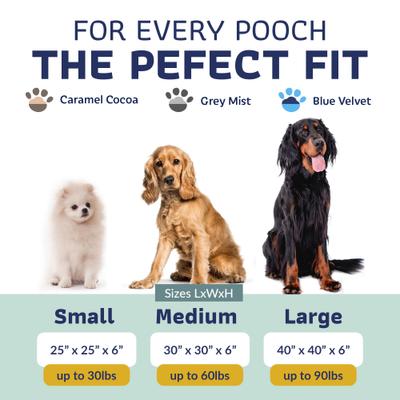 Show full view: Katziela Paw Shaped Pillow Dog & Cat Bed, Coconut Brown, Small: 25-in slide 3 of 7