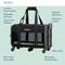 Show in main carousel: Katziela Quilitied Airline Approved Bag Dog & Cat Carrier, 16-in, Black slide 6 of 11