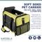 Show in main carousel: Katziela Quilted Companion Dog & Cat Carrier, Green, Medium slide 2 of 6