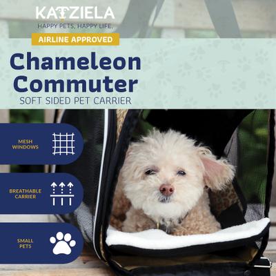 Show full view: Katziela Safari Sleeper Dog & Cat Carrier, Black slide 6 of 7
