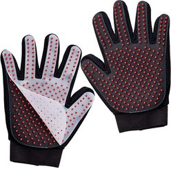 Katziela Silicone Dog Grooming Glove, Black