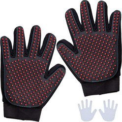 Katziela Silicone Dog Grooming Glove, Black slide 2 of 7