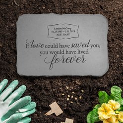Kay Berry If Love Could Have Saved You Personalized Pet Memorial Stone slide 2 of 2