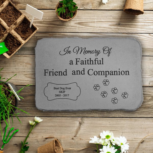 Kay Berry In Memory of Personalized Dog Memorial Stone