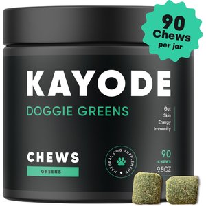 Kayode Canine NutriGreens Chews Vitamin & Probiotic Supplement for Dogs, 90 count