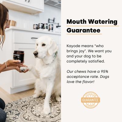 Show full view: Kayode City Dog Detox Peanut Butter Flavored Chews Liver Supplement for Dogs, 90 count slide 7 of 10