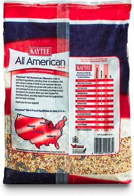 Show full view: Kaytee All American Wild Bird Food, 5-lb bag slide 2 of 9