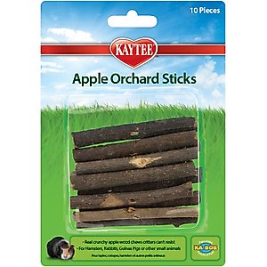 Kaytee Apple Orchard Sticks Small Animal Treats, 10 count
