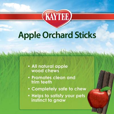 Show full view: Kaytee Apple Orchard Sticks Small Animal Treats, 10 count slide 2 of 10