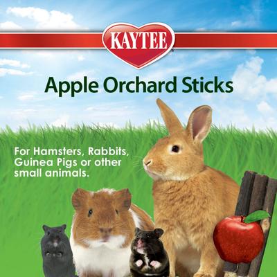 Show full view: Kaytee Apple Orchard Sticks Small Animal Treats, 10 count slide 4 of 10