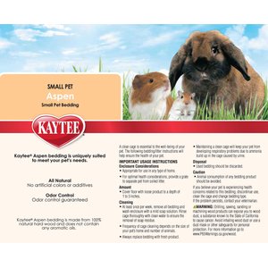 Kaytee Aspen Small Animal Bedding, 226.5-L