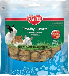 Kaytee Baked Apple Timothy Biscuit Small Animal Treats, 4 count