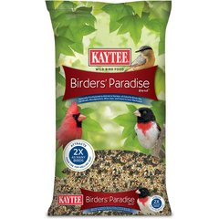 Kaytee Birders' Paradise Blend Sunflower, Safflower & Peanuts Songbird Wild Bird Food, 5-lb bag