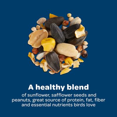 Show full view: Kaytee Birders' Paradise Blend Sunflower, Safflower & Peanuts Songbird Wild Bird Food, 5-lb bag slide 7 of 11