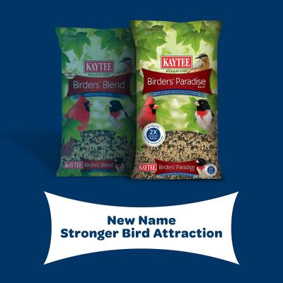 Show full view: Kaytee Birders' Paradise Blend Sunflower, Safflower & Peanuts Songbird Wild Bird Food, 5-lb bag slide 9 of 11