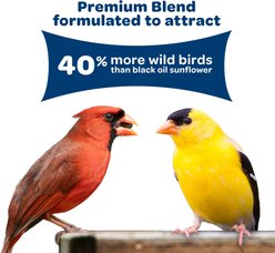 Kaytee Birders' Paradise Blend Sunflower, Safflower & Peanuts Songbird Wild Bird Food, 8-lb bag slide 2 of 9