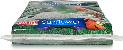Show full view: Kaytee Black Oil Sunflower Bird Food, 20-lb bag slide 5 of 11