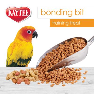 Show full view: Kaytee Bonding Bits Peanut Butter Flavored Bird Training Treats, 3-oz bag slide 6 of 6