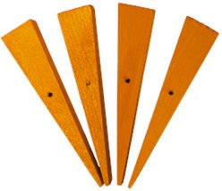 Kaytee Bunny Bites Carrot Shaped Small Pet Chew Toy, 4 count