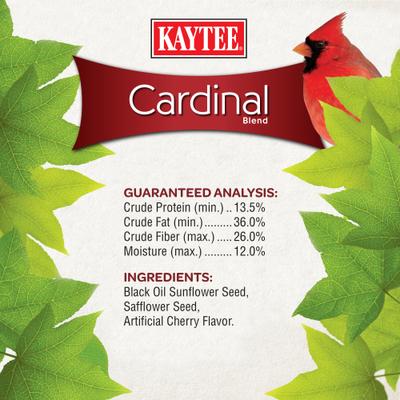Show full view: Kaytee Cardinal Wild Bird Food, 7-lb bag slide 3 of 10