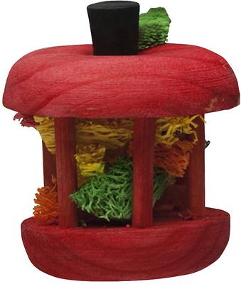 Show full view: Kaytee Carousel Chew Apple Small Pet Toy, Small slide 2 of 4