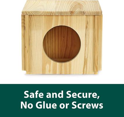 Show full view: Kaytee Chin-Hut Small Pet Hideout, 7.75-in slide 7 of 9