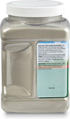 Show full view: Kaytee Chinchilla Dust Bath, 2.5-lb jar slide 3 of 7