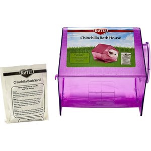 Kaytee Chinchilla Dust Bath House, Color Varies, 9-in