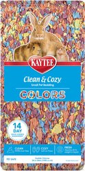 Kaytee Clean & Cozy Colors Small Pet Bedding, Kaleidoscope, 24.6-L