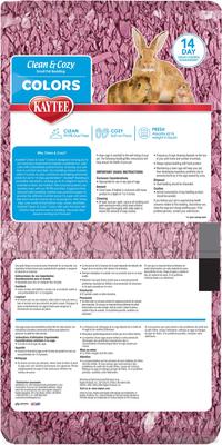 Show full view: Kaytee Clean & Cozy Colors Small Pet Bedding, Plum, 24.6-L slide 8 of 10