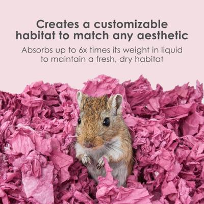 Show full view: Kaytee Clean & Cozy Colors Small Pet Bedding, Plum, 24.6-L slide 3 of 10