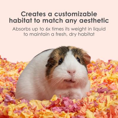 Show full view: Kaytee Clean & Cozy Colors Small Pet Bedding, Sunset, 49.2-L slide 3 of 10