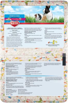 Show full view: Kaytee Clean & Cozy Confetti Small Pet Bedding, 49.2-liters slide 7 of 12