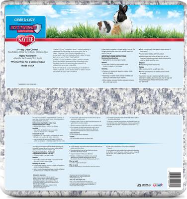 Show full view: Kaytee Clean & Cozy Extreme Odor Control Small Animal Bedding, 65-L slide 8 of 12