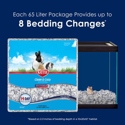 Show full view: Kaytee Clean & Cozy Extreme Odor Control Small Animal Bedding, 65-L slide 2 of 10