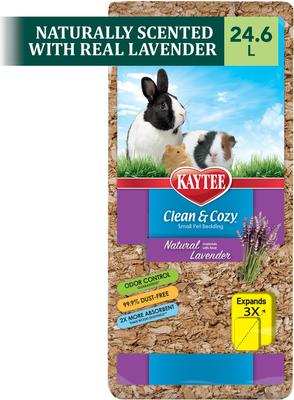 Show full view: Kaytee Clean & Cozy Lavender Natural Small Pet Bedding, 24.6-litters slide 3 of 9