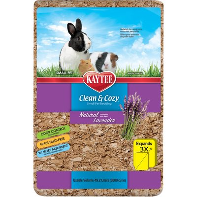 Kaytee Kaytee Clean & Cozy Lavender Natural Small Pet Bedding, 49.2-litters