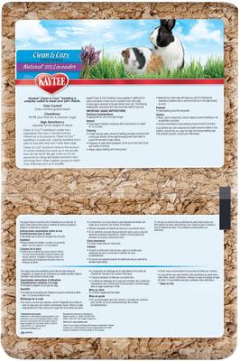 Show full view: Kaytee Clean & Cozy Lavender Natural Small Pet Bedding, 49.2-litters slide 7 of 9