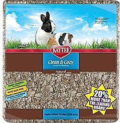 Kaytee Clean & Cozy Natural Small Animal Bedding, 144-L