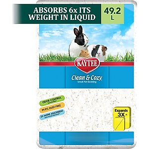 Kaytee Clean & Cozy Small Animal Bedding, 49.2-L