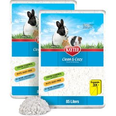 Kaytee Clean & Cozy Small Animal Bedding, 85-L, bundle of 2