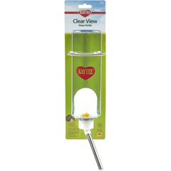 Kaytee Clear View Small Pet Water Bottle, 16-oz bottle