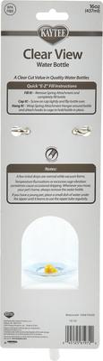 Show full view: Kaytee Clear View Small Pet Water Bottle, 16-oz bottle slide 2 of 8